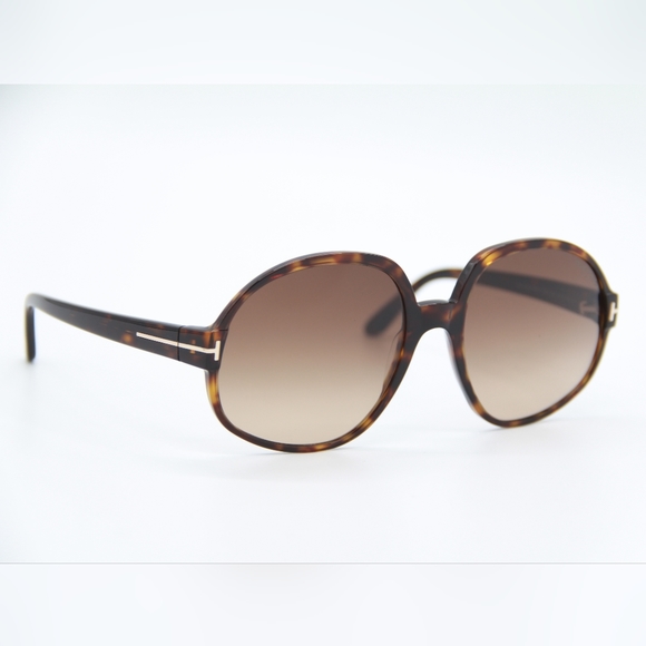 NEW TOM FORD CLAUDE-02 TF991 52F WOMEN  OVERSIZED SUNGLASSES TOM FORD FT0991/S - Picture 1 of 11